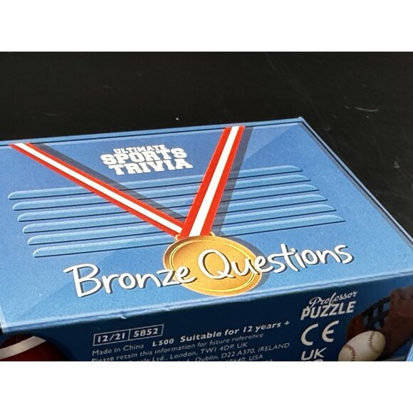 Ultimate Sports Trivia Game 50 Cards Made By Professor Puzzle New Open Box NOB - Picture 4 of 8